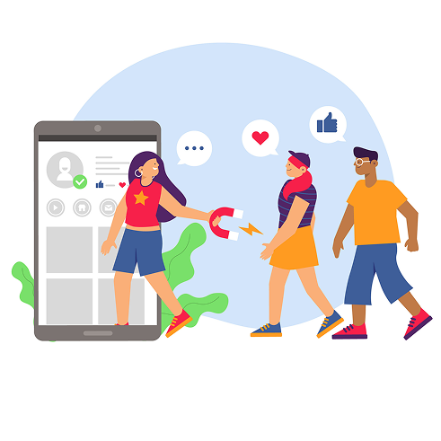 redes sociales para taraer clientes